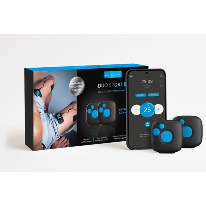 Appareil électrostimulation BLUETENS Duo Sport 2