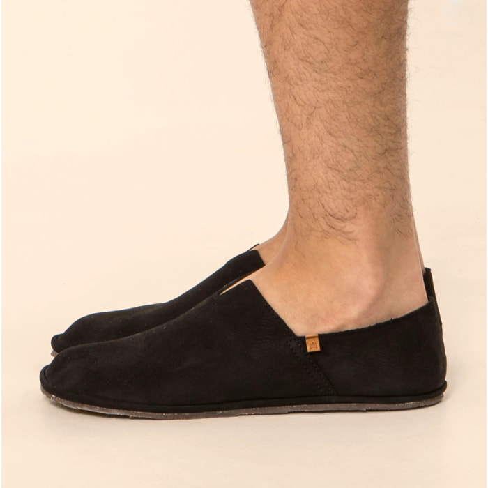 Zapatos N5673L NOBUCK LAVADO BLACK/ BARE color Black