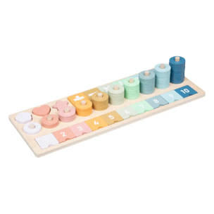 Puzzle bois avec numéros