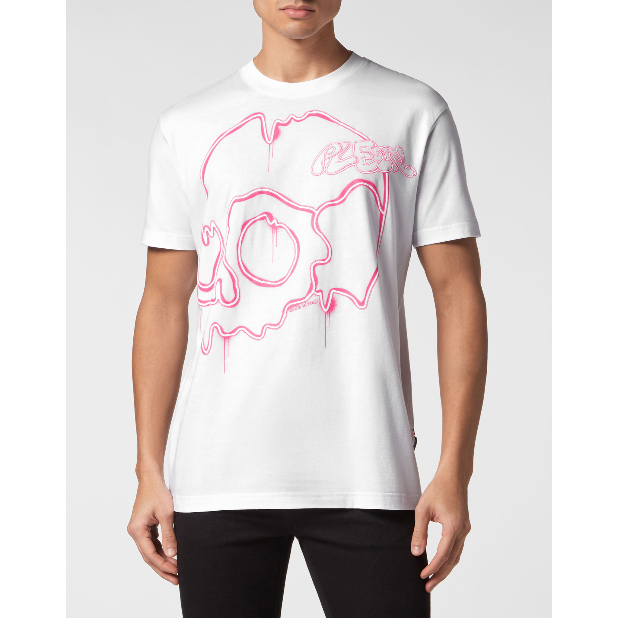 PHILIPP PLEIN Camiseta Cuello Redondo SKULL