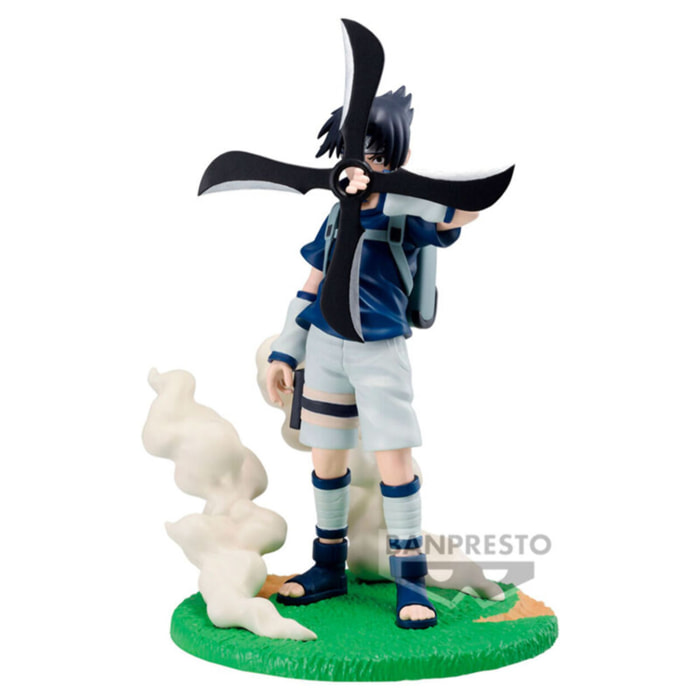 Naruto Shippuden Memorable Saga Sasuke Uchiha Figura 12cm Banpresto