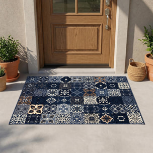 Tapis Revu motif carreaux de ciment