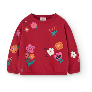 Sudadera felpa de bebé niña -BCI