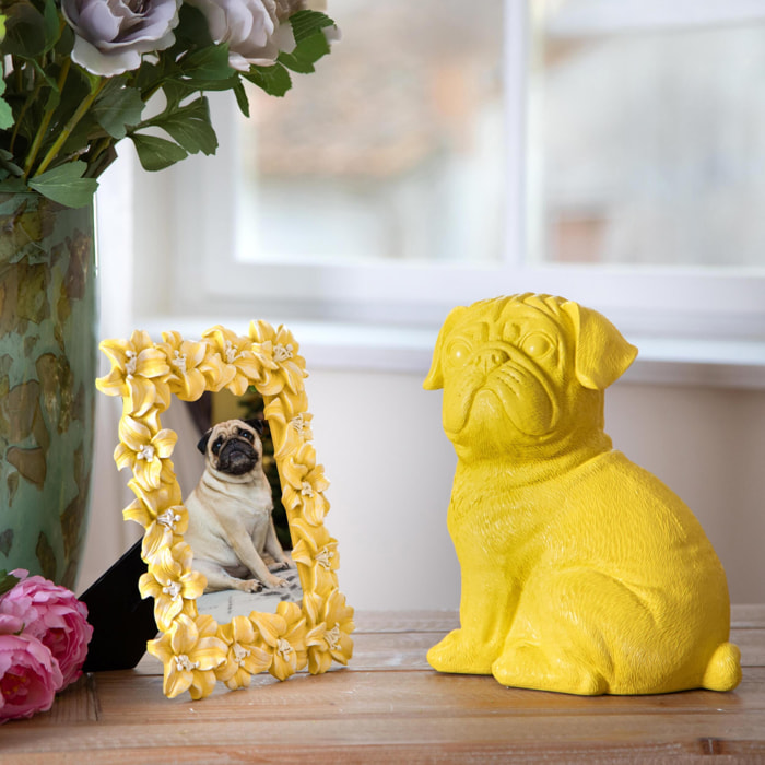 Cane Maltese - 21xH23x14cm - Pezzi 1 - Bianchi Dino SpA