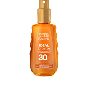 Garnier Ambre Solaire Ideal Bronze Spray Protecteur Invisible Haute Protection SPF30 150mL