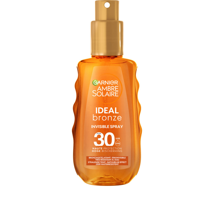 Garnier Ambre Solaire Ideal Bronze Spray Protecteur Invisible Haute Protection SPF30 150mL