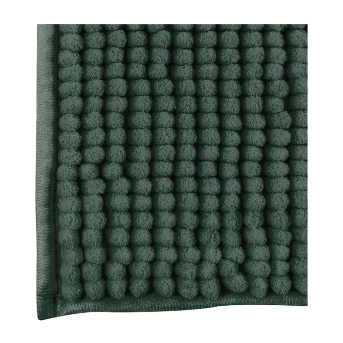 Tapis de bain Microfibre CHENILLE Vert Foncé MSV