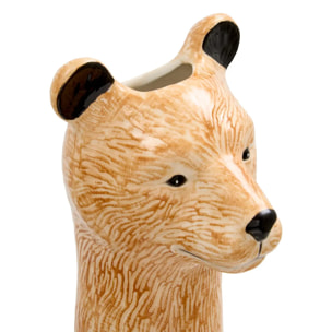 Vase en céramique renard Lisière H.25cm
