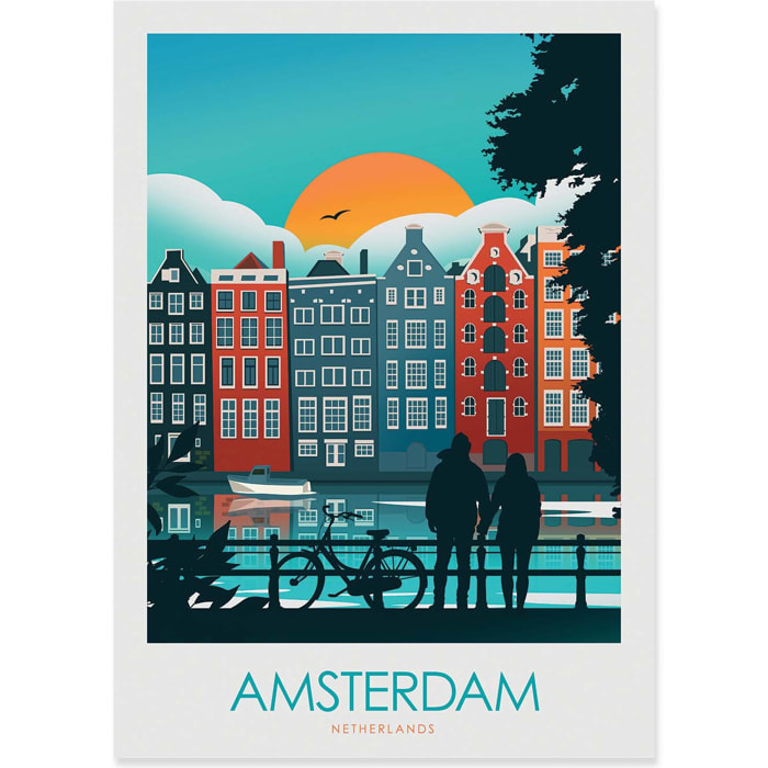 Affiche - Amsterdam - Studio Inception