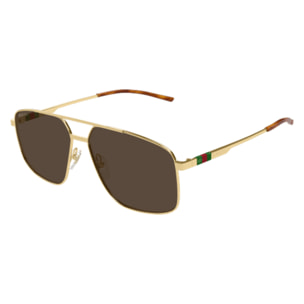 Gafas de Sol Gucci GG1676S-002 de Metal Hombre 60 mm