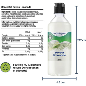 Concentré SODASTREAM LIMONADE 440ml