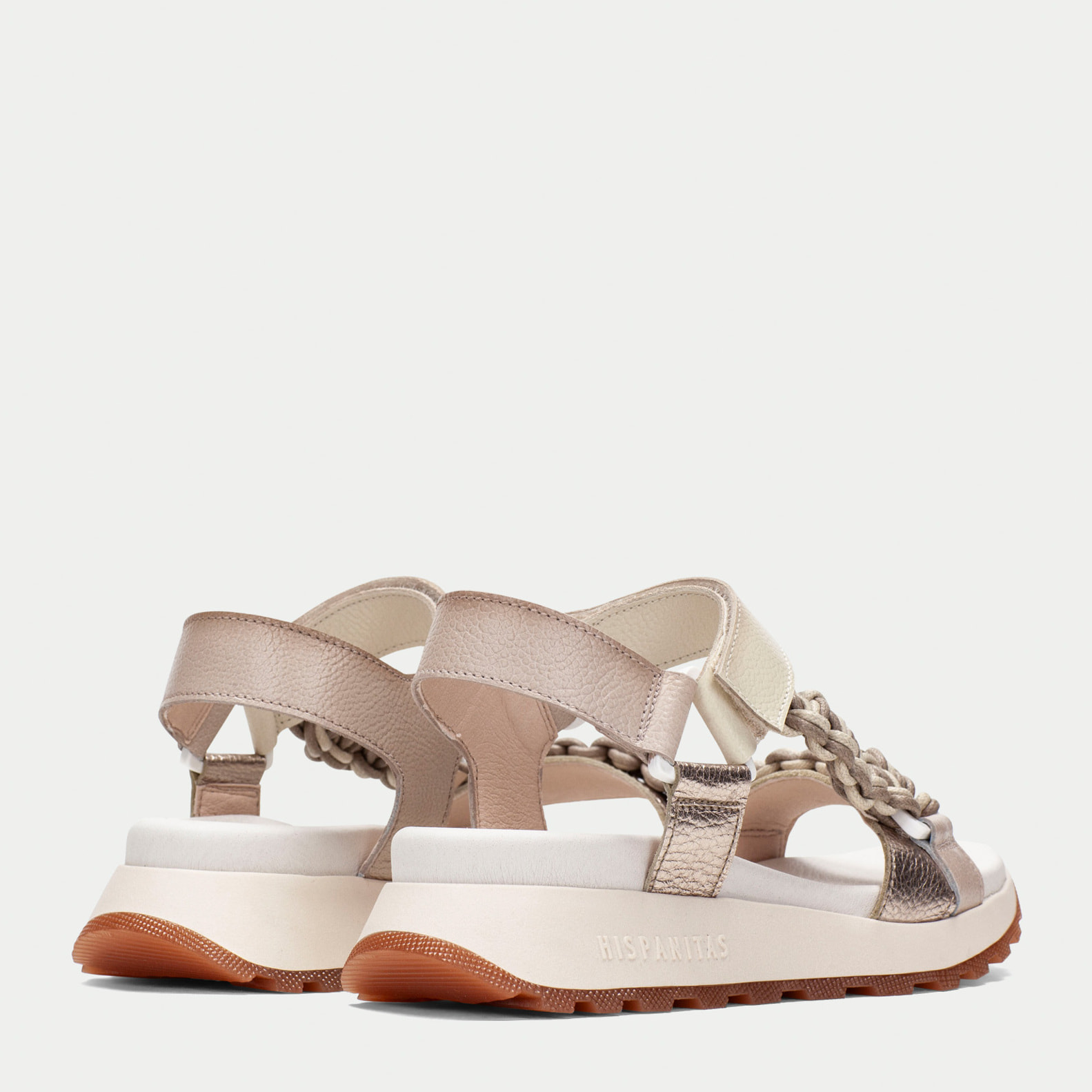 Sandalia Sport Maui Taupe 4,5 cm