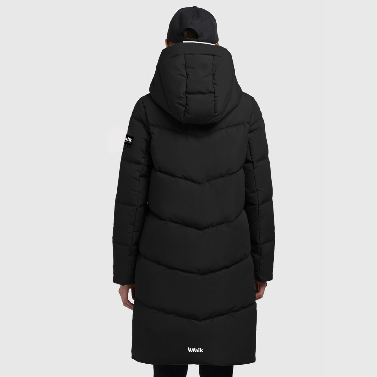 Chaqueta iwalk UrbanLong en color Negro