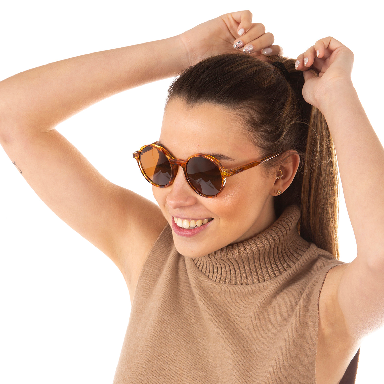 Gafas de sol OCEAN COTLLIURE - Marrón demi / Marrón polarizada