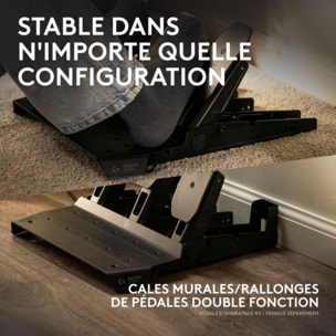 Pédalier LOGITECH RS PEDALS