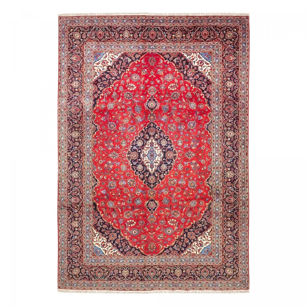 Tapis d'orient au motif oriental, noué main en laine, ARAL