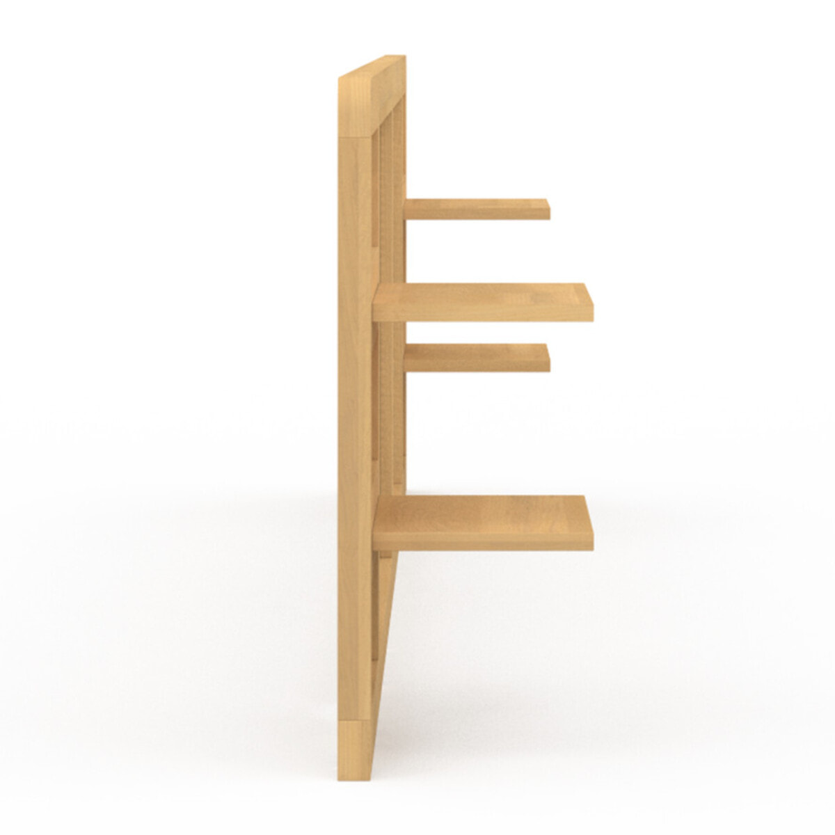 Tête de lit Eve en cannage avec étagères 240cm