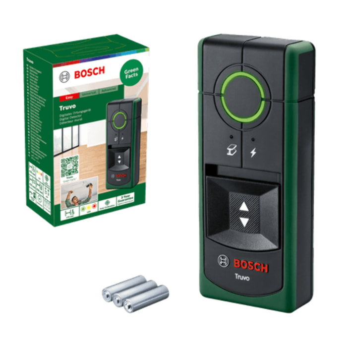 Détecteur de matériaux Truvo - BOSCH VERT - 0603681205