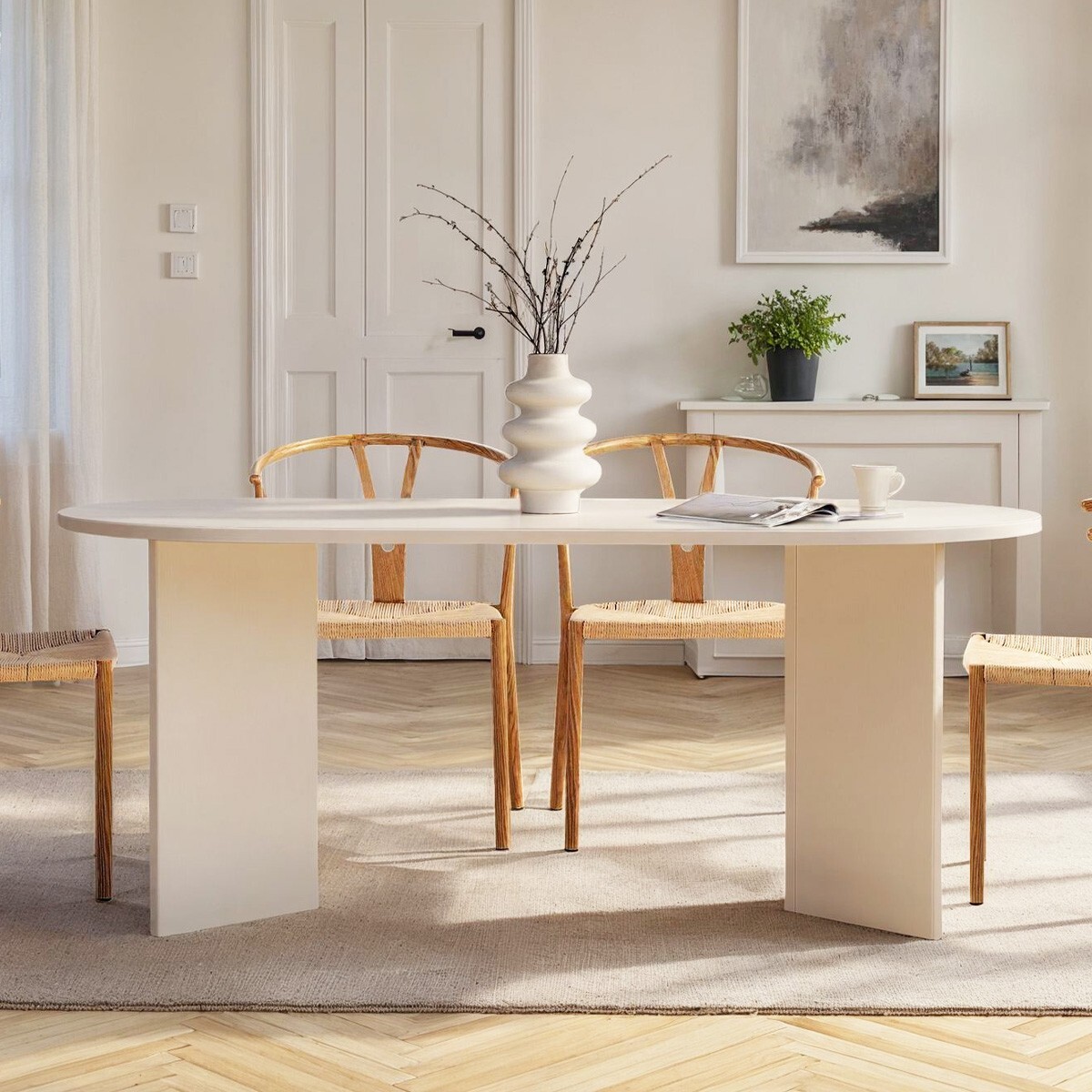 Table à manger ovale 8 pers. - SUNA