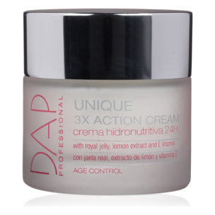 Crème unique triple action 50 ml.