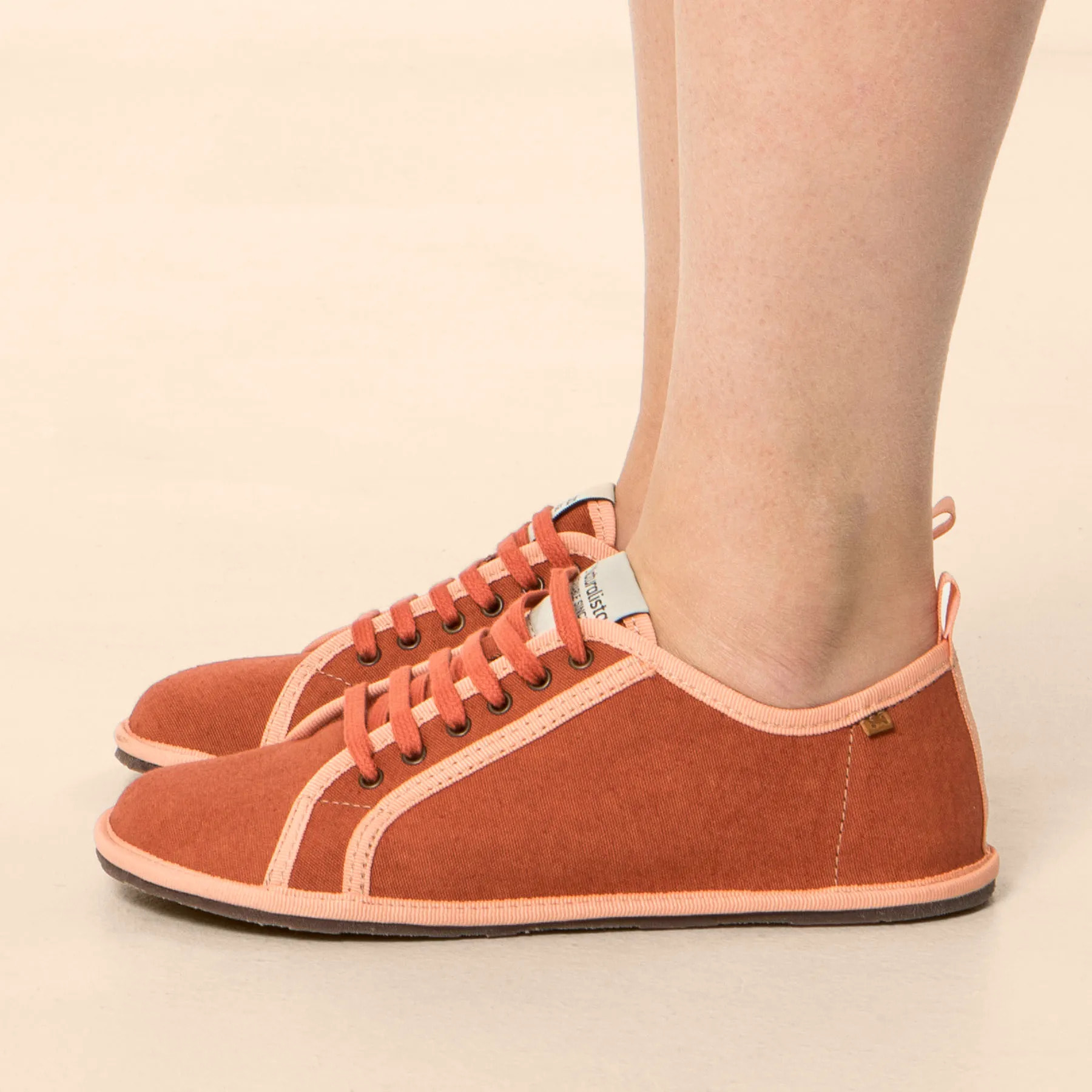 Zapatos N5674T RECYCLED COTTON BURNT/ BARE color Burnt