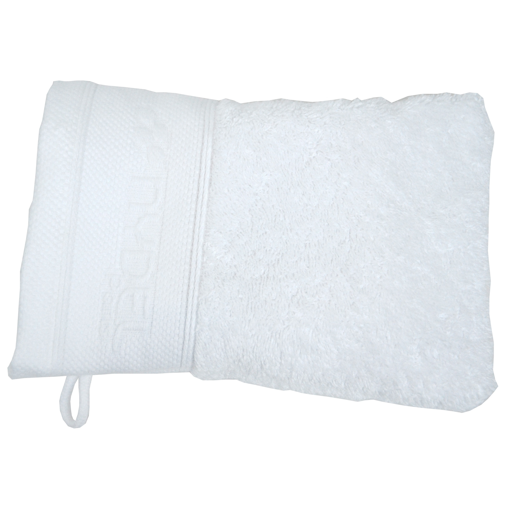 Lot de 2 gants de toilette - 100 % coton bio 700 g/môì