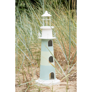 J-Line Phare avec Lumière - métal - bleu clair/blanc