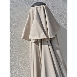 MARBELLA - Parasol à manivelle en aluminium  et toile