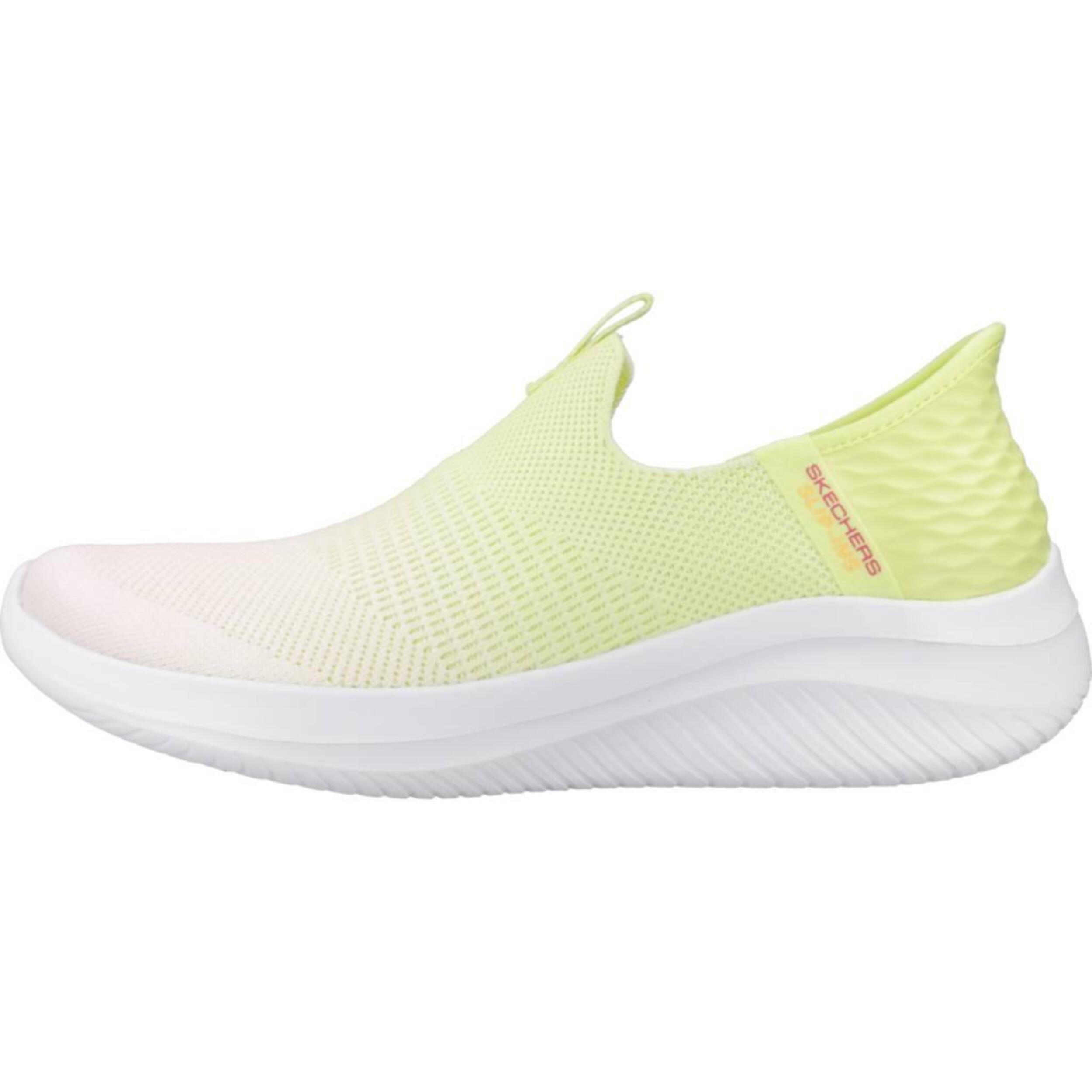 Sneakers De  Mujer Slip Ins: Ultra Flex 3.0 Amarillo