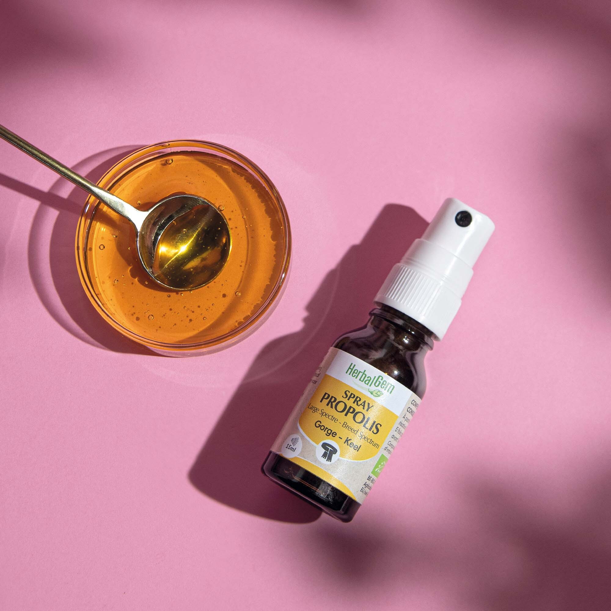 Herbalgem- Spray Propolis Large Spectre - Bio - 15 ml