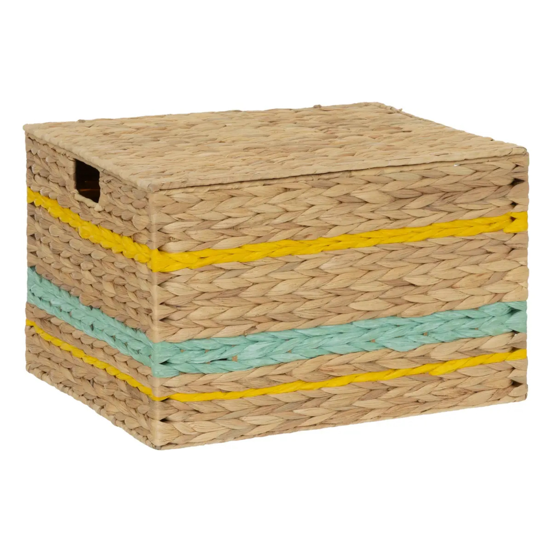 Lot de 2 malles "Gerda" L40/46cm beige