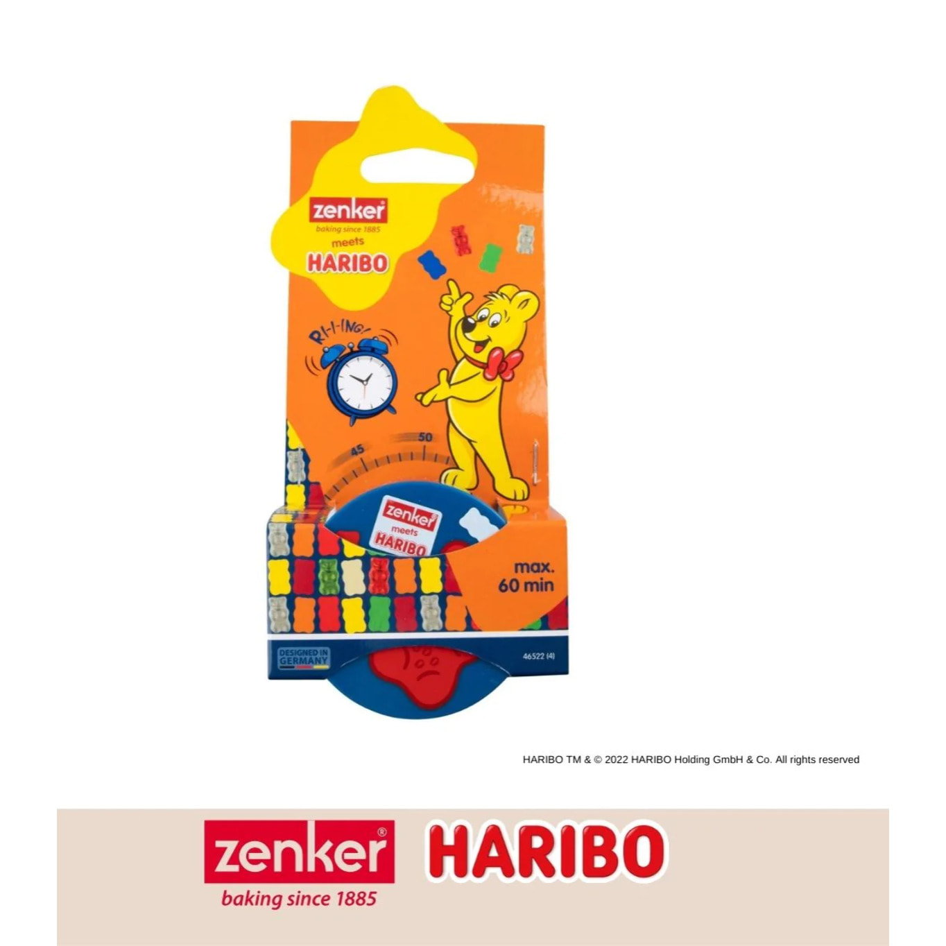 Minuteur de cuisine pour enfants 60 minutes Zenker Haribo