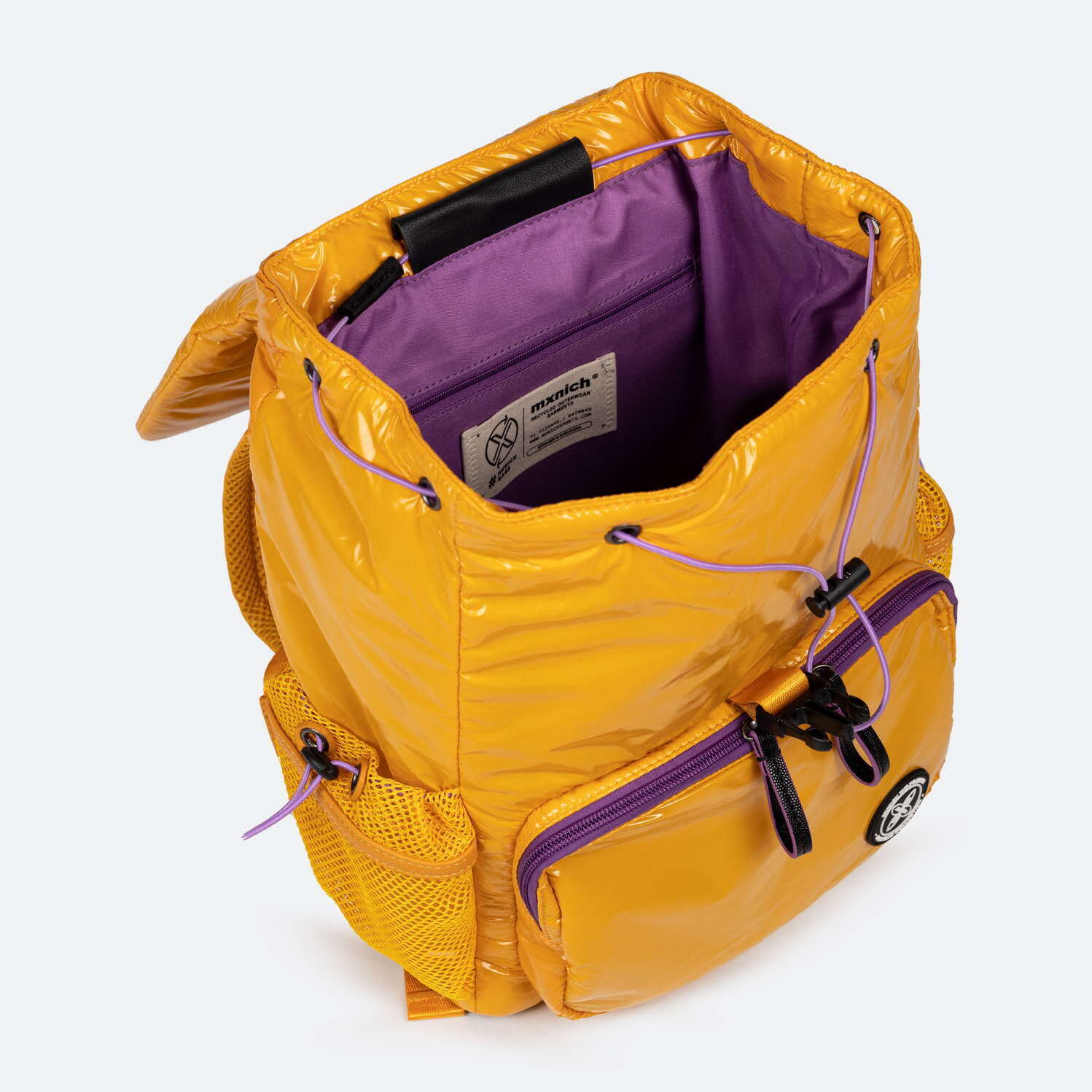 GLOSS RECYCLED BACKPACK C/YELLOW