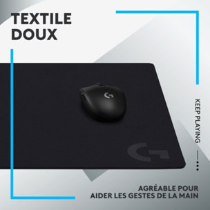 Tapis de souris LOGITECH G640 Large Cloth antidérapant