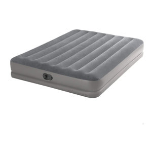 Intex Materasso Gonfiabile Dura-Beam Prestige Mid-Rise Matrimoniale, con Pompa USB incorporata, 152x203x30 cm