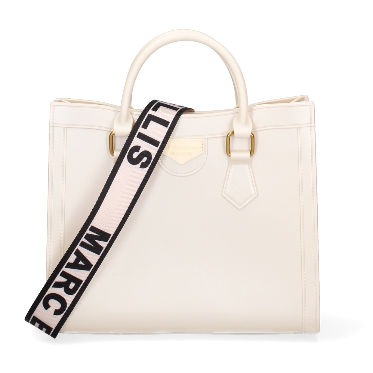 Borsa a mano da donna - Modello False - 100% Pvc - 22.5 x 27.0 x 10.5 cm