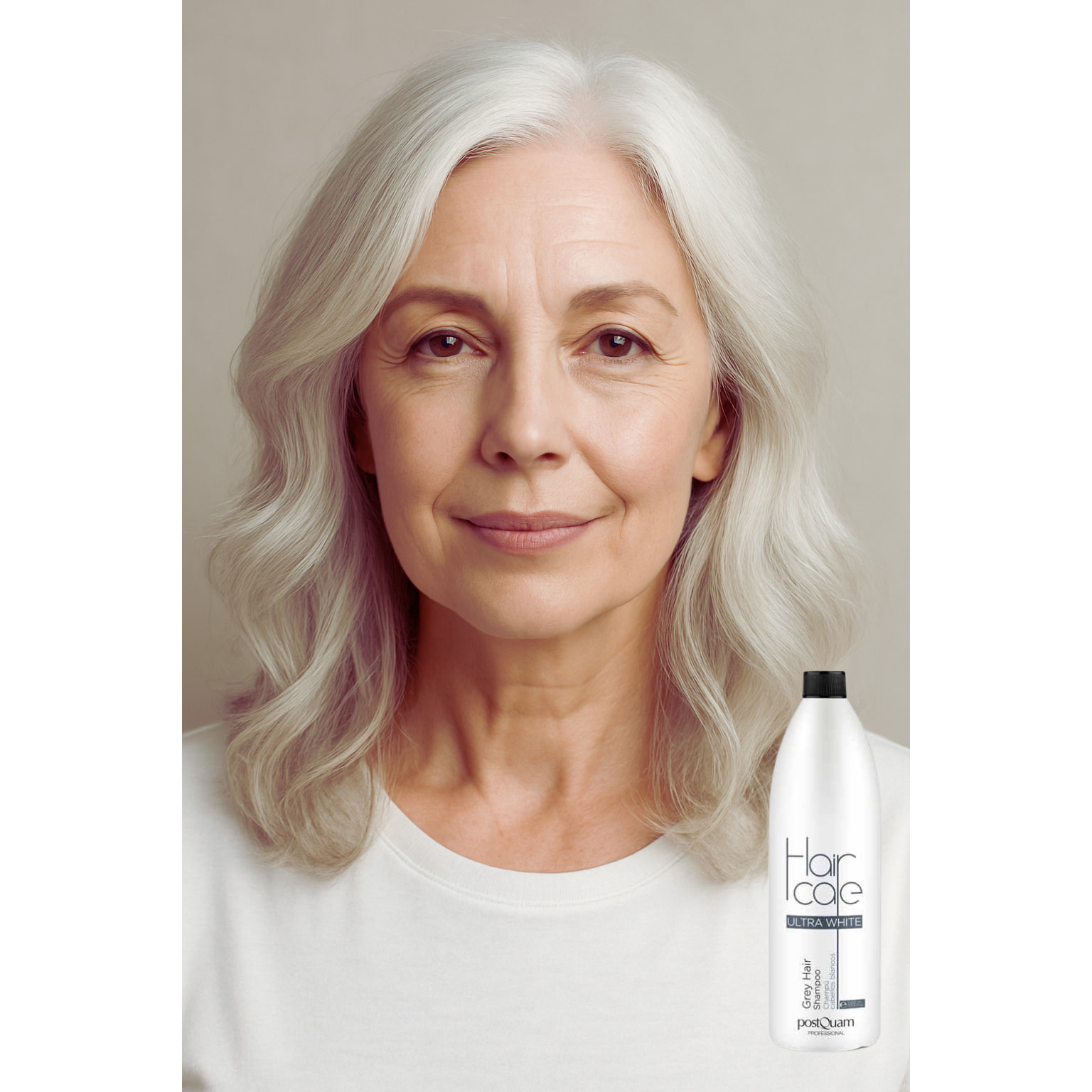 Shampooing pour cheveux blancs 1000 ml.