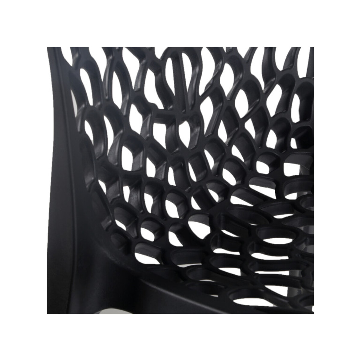Chaise de repas ajourée et empilable - GRUYERE 2