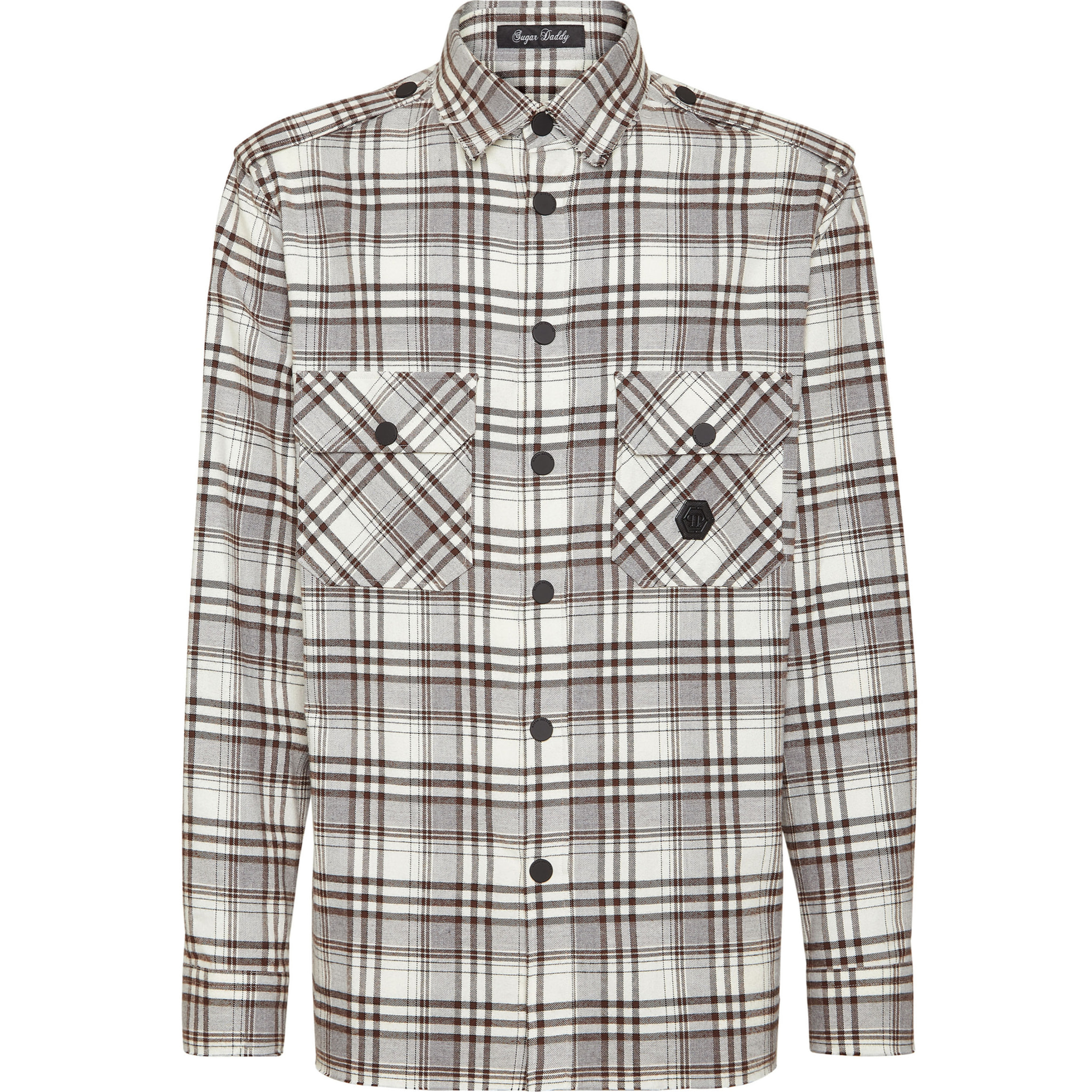 PHILIPP PLEIN Camisa Oversize Fit SKULL&BONES