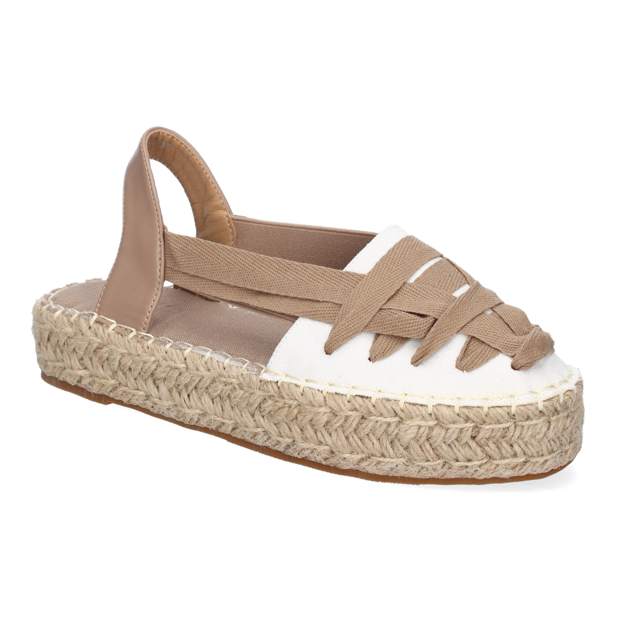 Alpargata Plana Estilo Valenciana para Mujer con Yute, Comodas y Elegantes, Diseño Moderno con Cintas