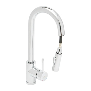 Mitigeur d'évier SAT bras articulé chrome SATBSD289K