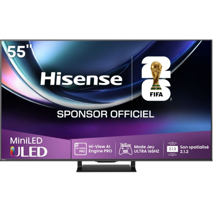 TV Mini Led HISENSE 55U7Q PRO 2025 (139cm)