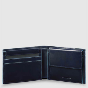 Piquadro Portefeuille homme avec porte-monnaie, porte-carte