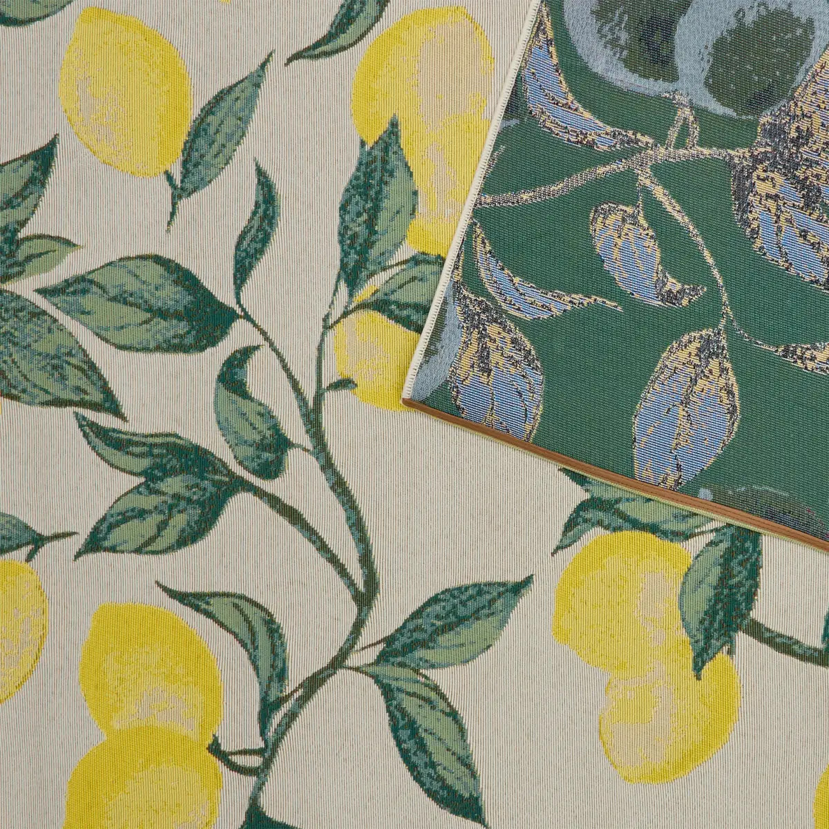 Tapis d'extérieur Kepa 300x200cm motif citrons