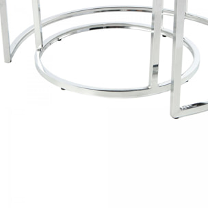Tabouret semi artisanal Lot de 2 CIKI