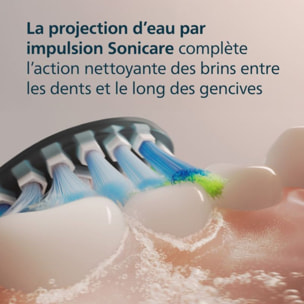 Brossette dentaire PHILIPS Sonicare lot de 4+1 - HX9045/88  black Premium Plaque Defence C3