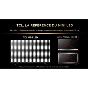 TV Mini LED TCL 85C69K PRO (2026) 85" (216 cm) - Expérience Gaming, 144Hz, Google TV
