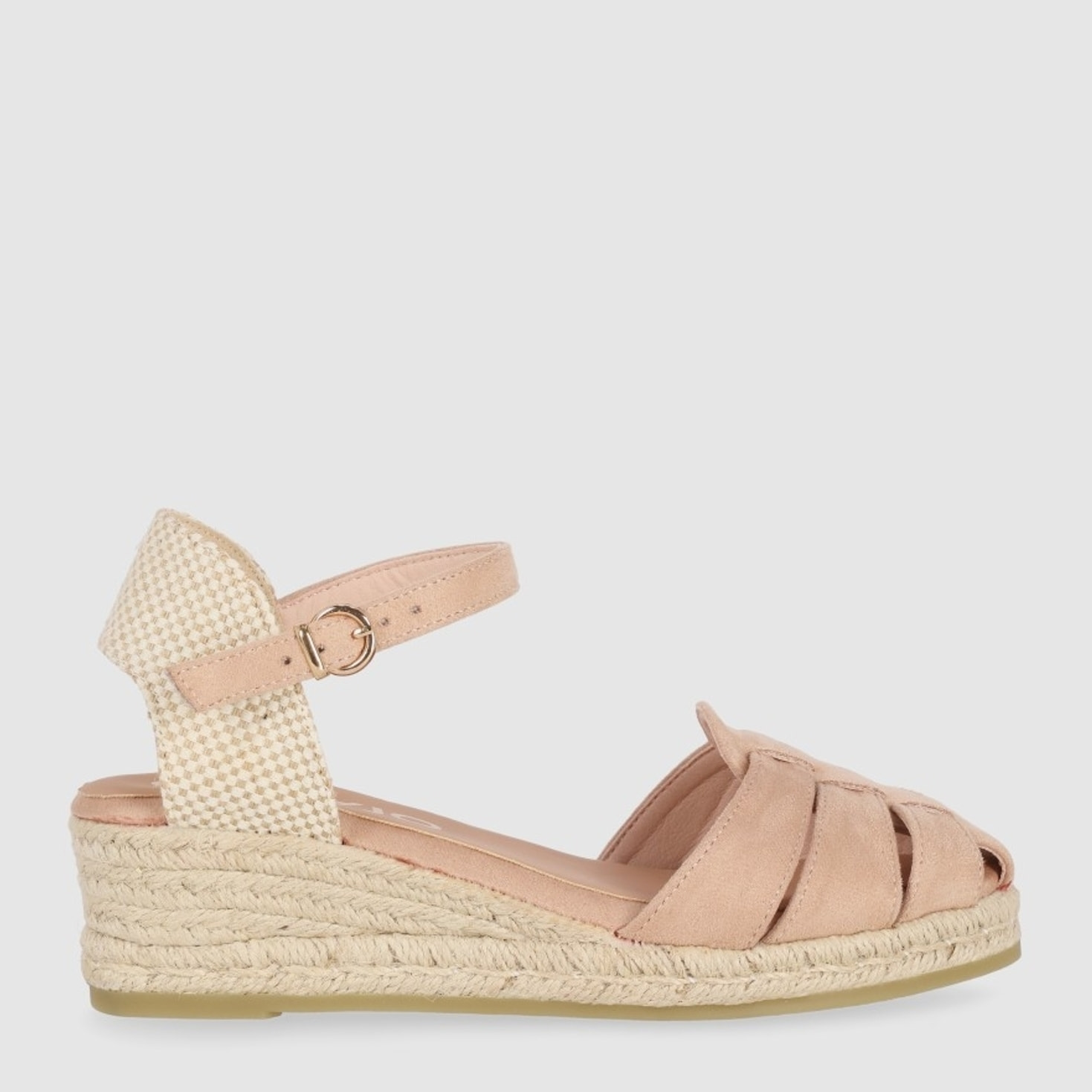 Sandalias de Tejido - Arena - Tacón: 5 cm