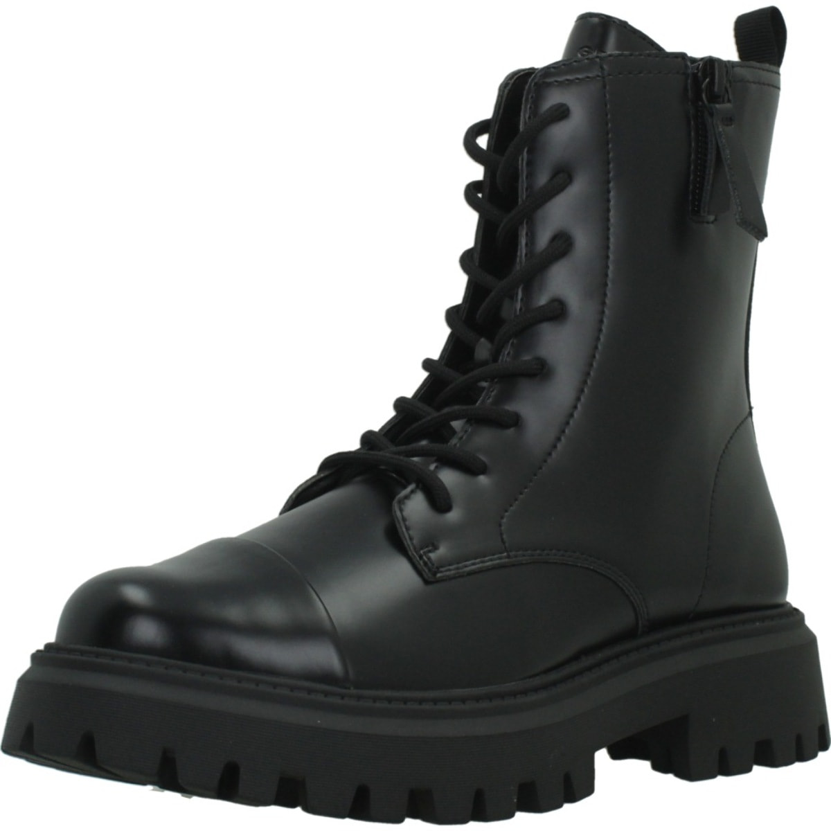 Zapatillas Niña de la marca GEOX  modelo J66M6A 000CN J MAQUINNENS NEGRO