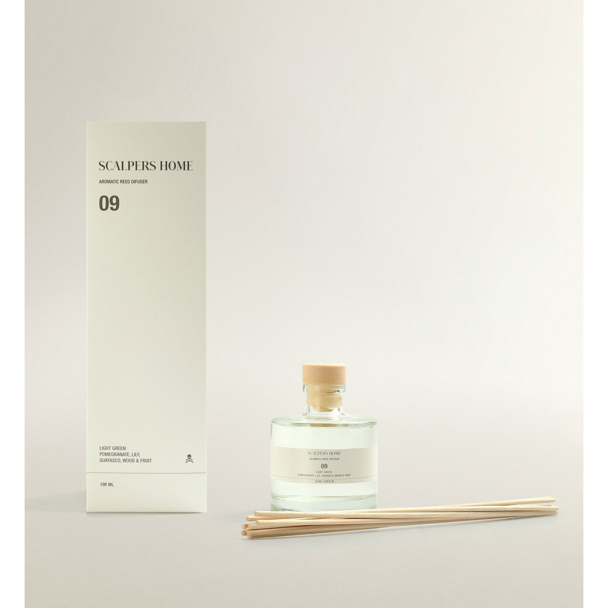 Set de 2 difusores mikado de 100ml aroma cedro scalpers